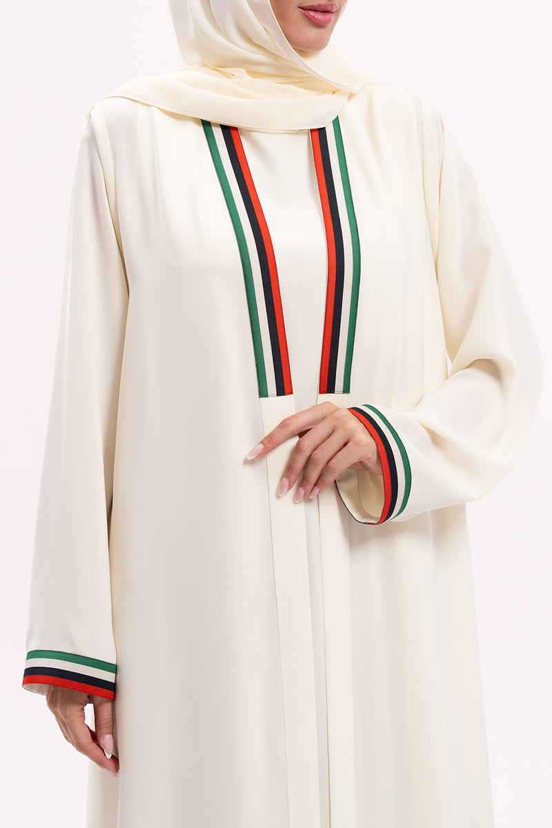 Thowby UAE White Abaya