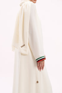 Thowby UAE White Abaya