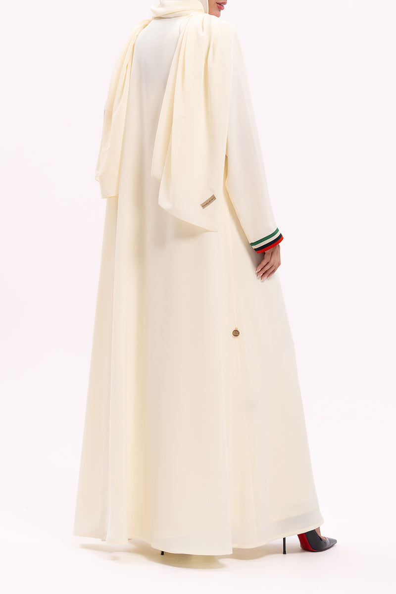 Thowby UAE White Abaya