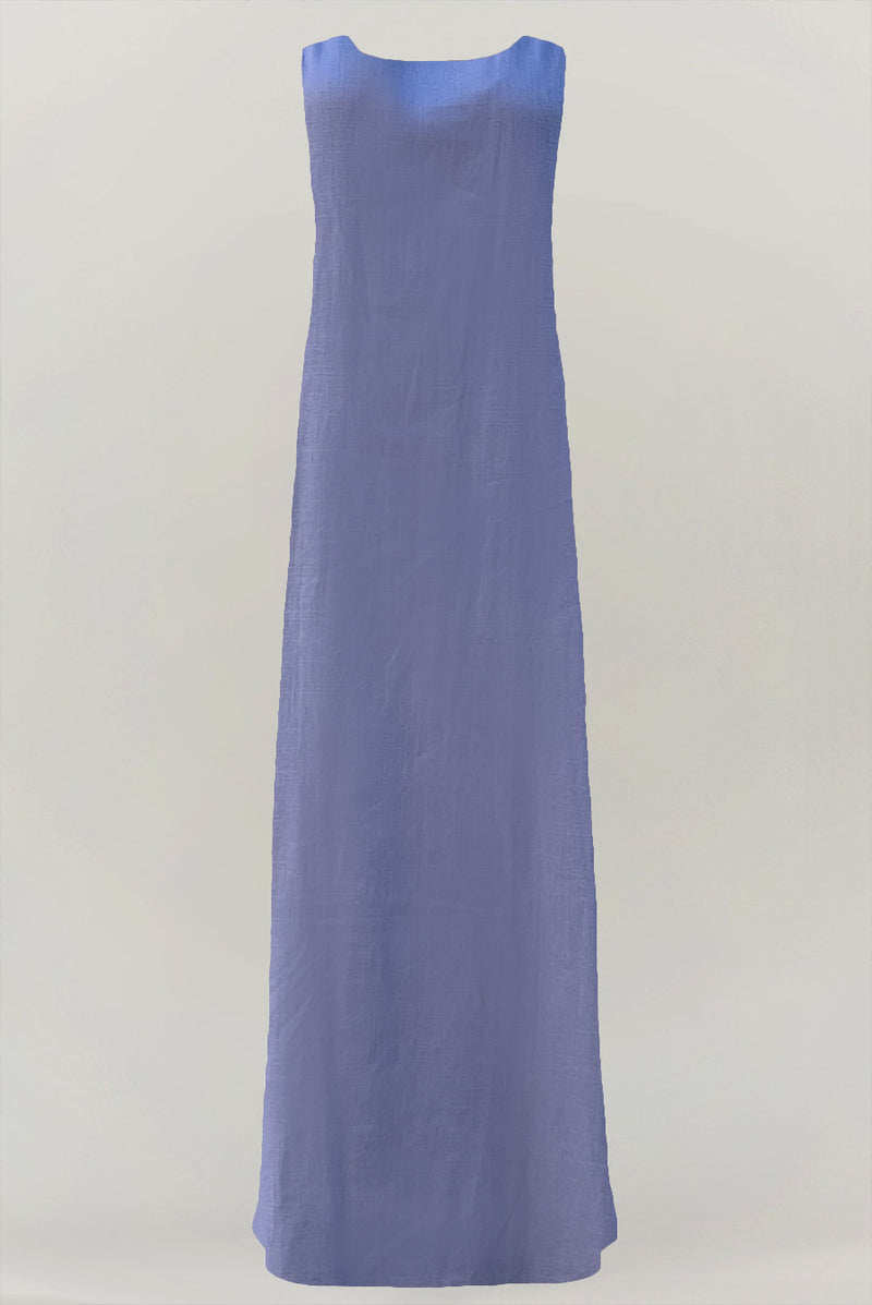 Lavender Linen under Abaya dress