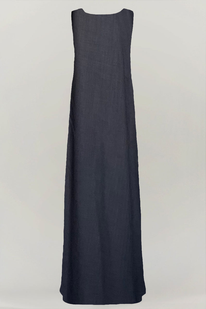 Charcoal Brown under Abaya dress