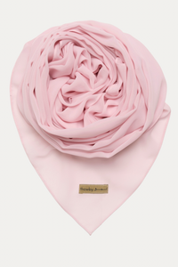 Elegant Baby Pink Shayla With Smooth Drape
