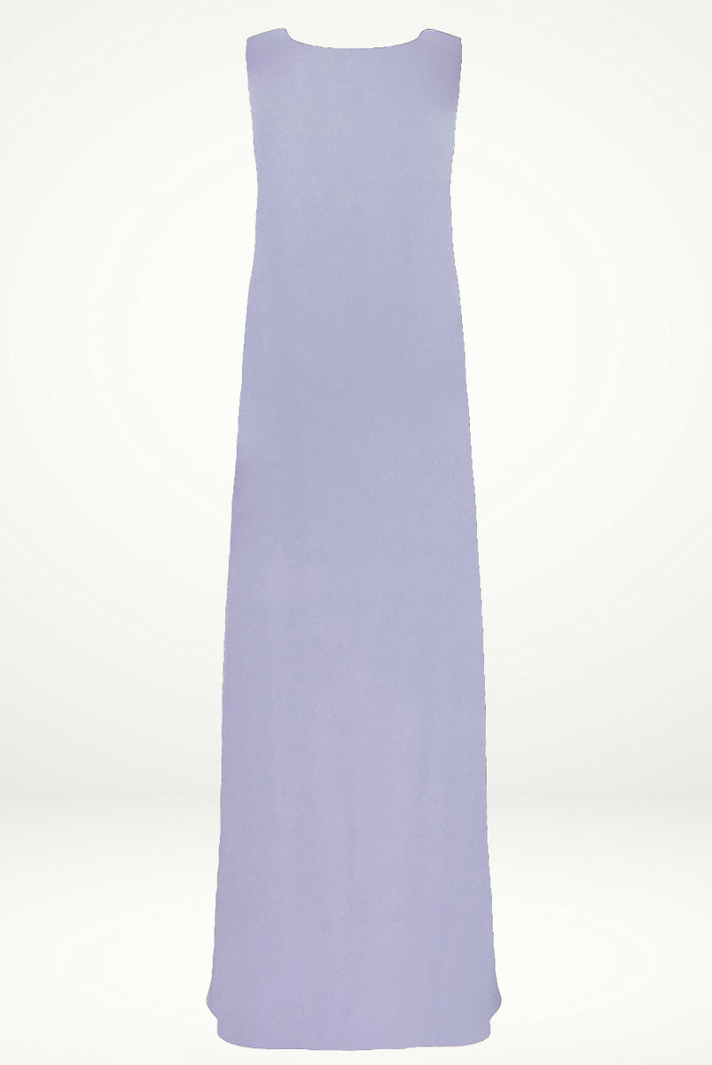 Timeless Lavender under Abaya dress