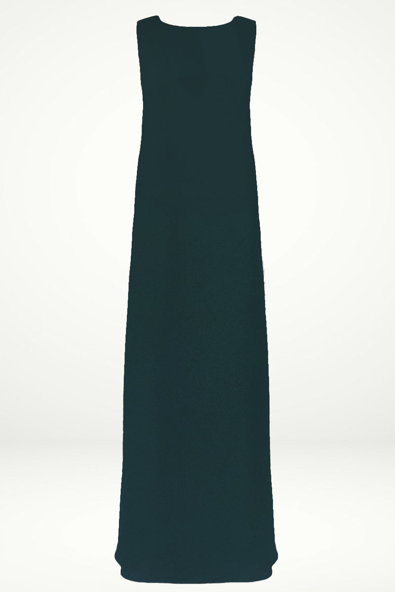 Chic Navy Blue under Abaya dress