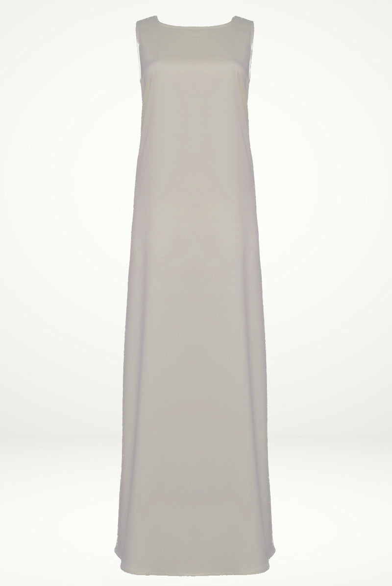 Elegant Beige under Abaya dress