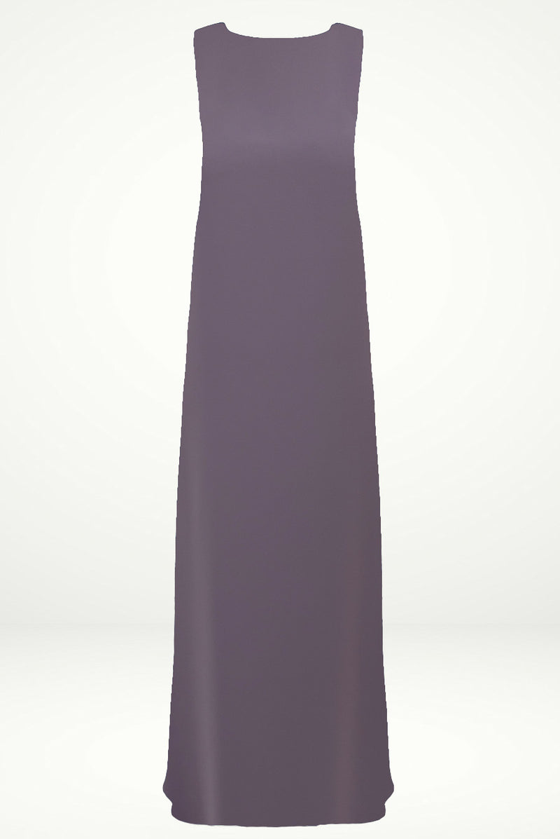 Modest Light Purple under Abaya dress