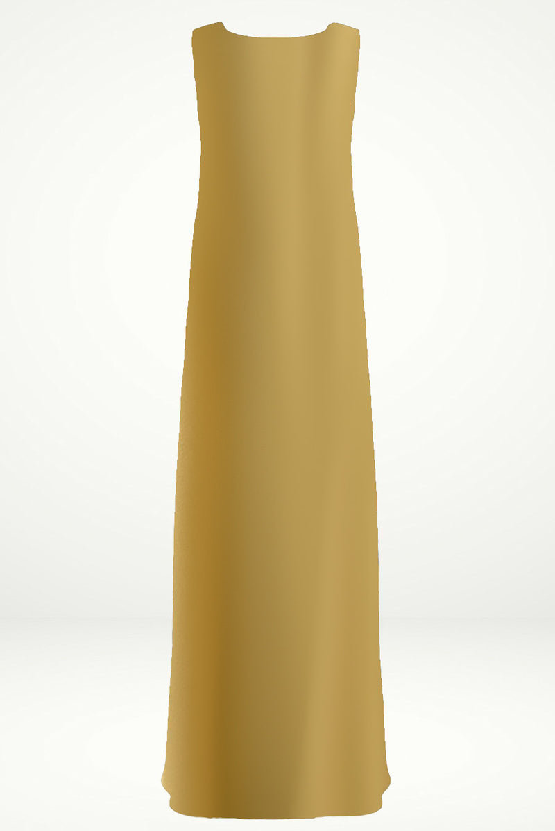 Luxurious Gold under Abaya dress