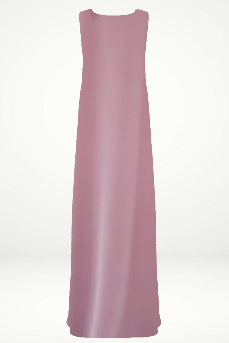 Joyful Pink under Abaya dress
