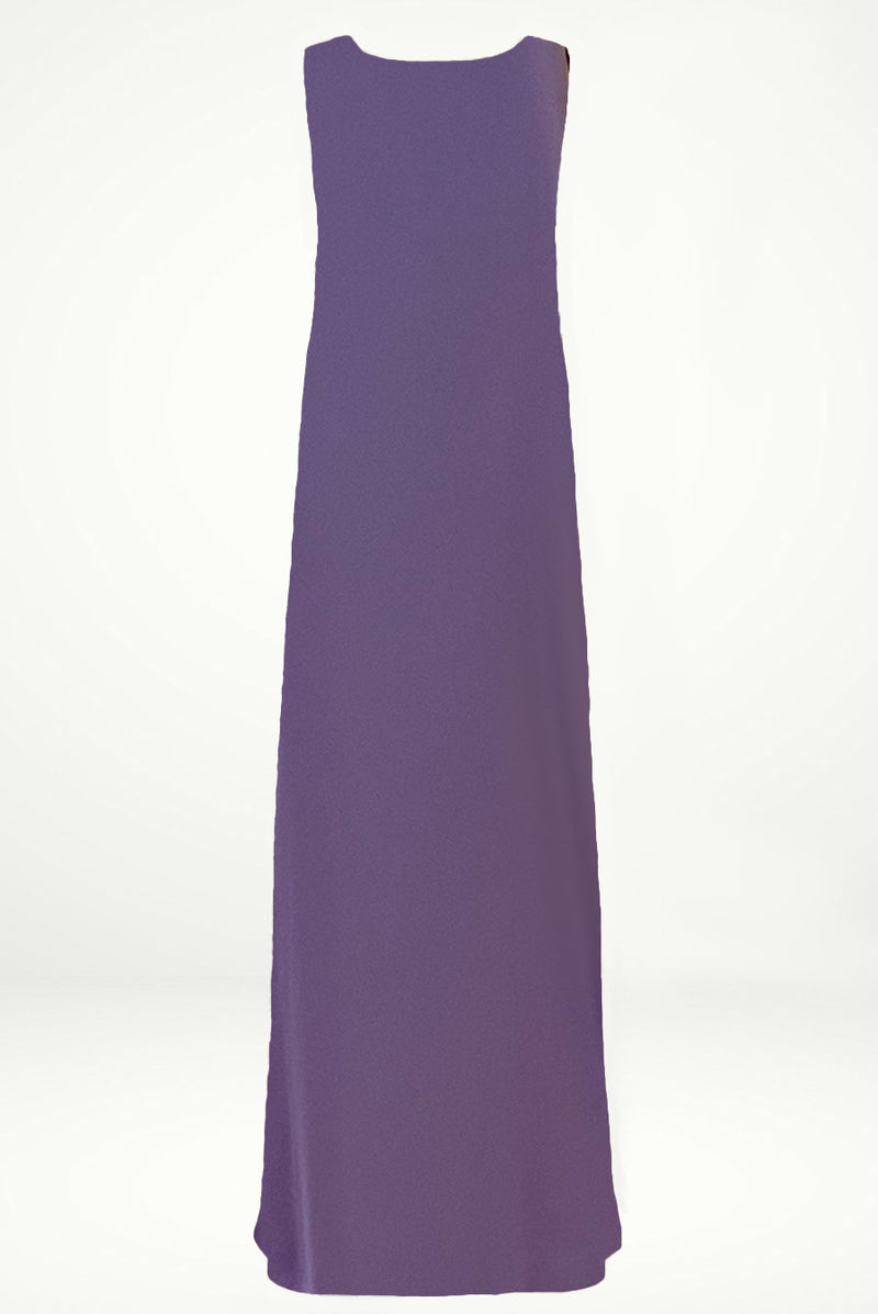 Modern Purple under Abaya dress