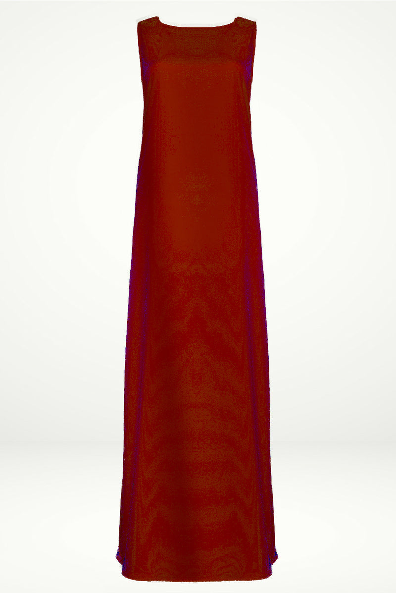 Vibrant Burgundy under Abaya dress