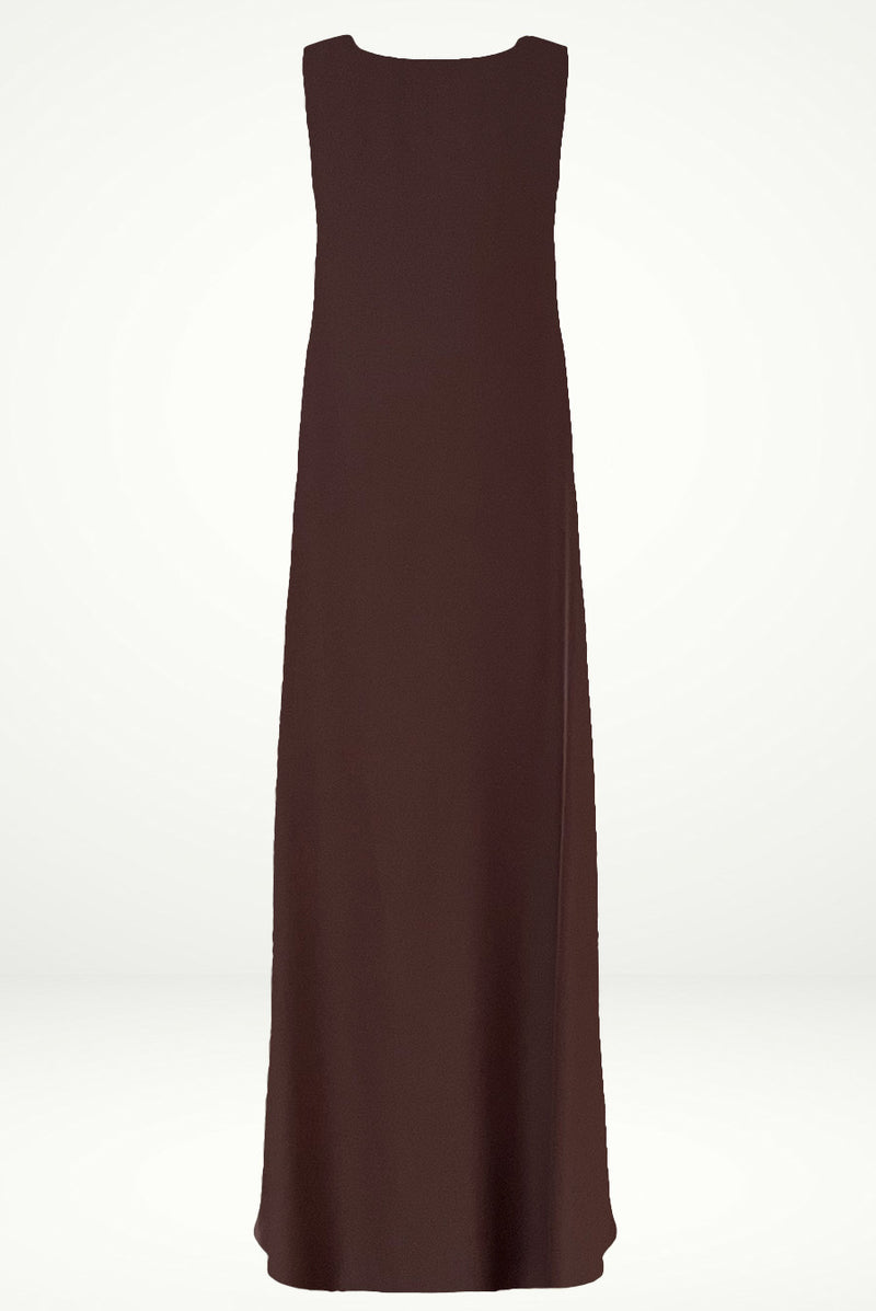 Classy Brown under Abaya dress