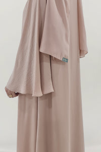 Nice Plain Beige Colored Abaya