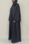 Stunning Navy Blue Colored Abaya