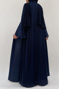 Flowy Navy Blue Colored Abaya