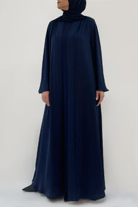 navy blue abaya - thowby - top branded abayas in dubai