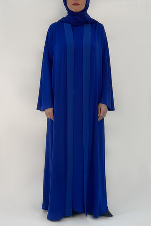 Royal Blue Abaya - thowby - dubai online abaya shops