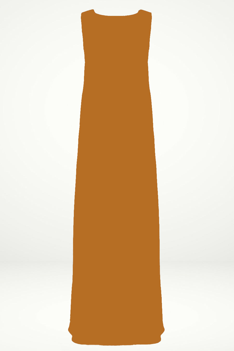 orange under abaya dress - thowby - branded slip dress