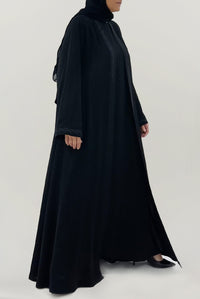 Premium Embellished Black Abaya