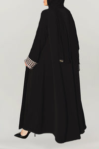 Premium Detailed Black Abaya