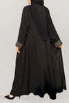 Classic Detailed Black Abaya