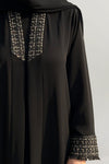 Classic Detailed Black Abaya