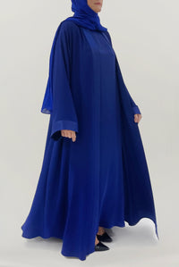 Chic Royal Blue Colored Abaya