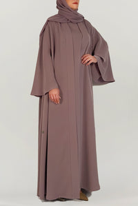 Simple Nude Pink Colored Abaya