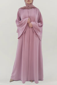 Joyful Flowy Pink Colored Abaya