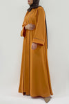 golden luxury abaya - thowby - online abaya shops dubai