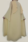 Elegant Classy Beige Colored Abaya