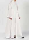 white elegant abaya - thowby - beautiful dubai abayas