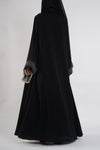 Black sequins abaya - thowby - dubai online abaya shops