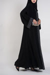 Black sequins abaya - thowby - dubai online abaya shops