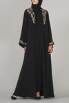 Nasirah Abaya - black wedding abaya - thowby - Dubai abaya online worldwide shipping