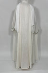 White Festive Abayas - thowby - dubai designer abaya