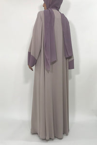 thowby - Lavender Abaya - Festive Designer Abayas - dubai abaya