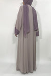 thowby - Lavender Abaya - Festive Designer Abayas - dubai abaya